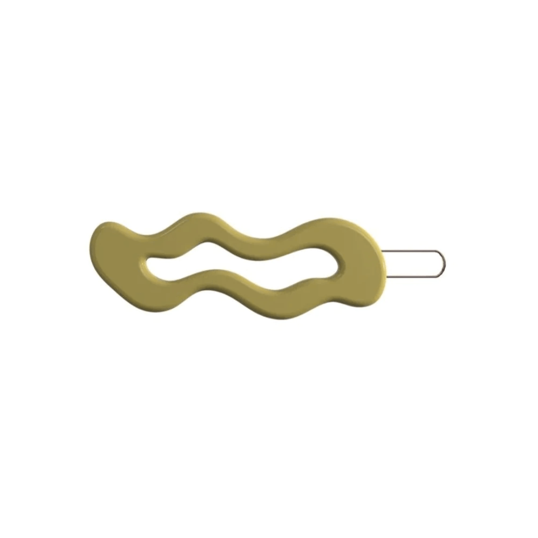 Grech-And-Co-Wave-Hair-Clip-Chartreuse-Naked-Baby-Eco-Boutique