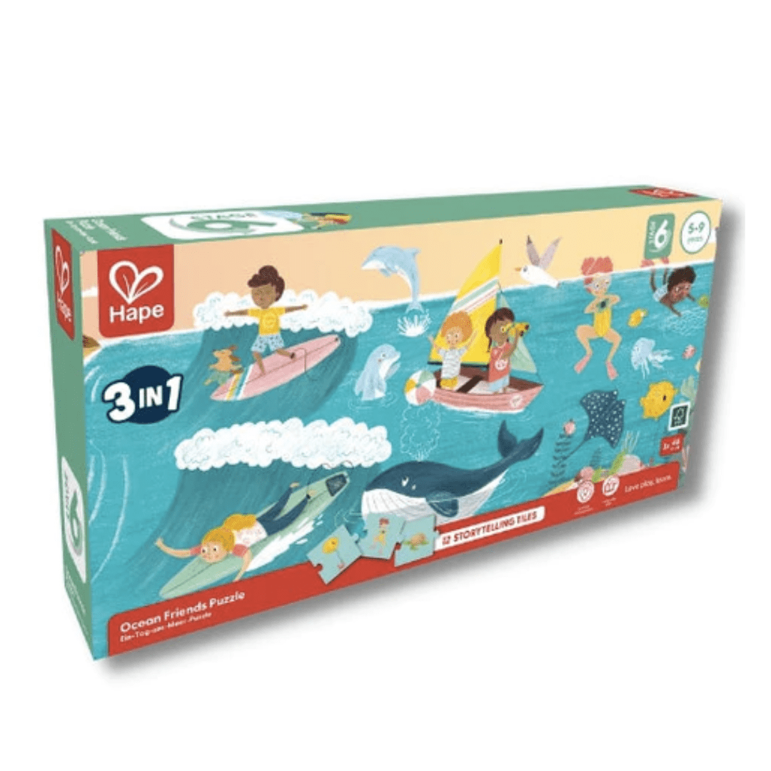 Hape-3-In-1-Puzzle-And-Storytelling-Ocean-Friends-In-Box-Naked-Baby-Eco-Boutique
