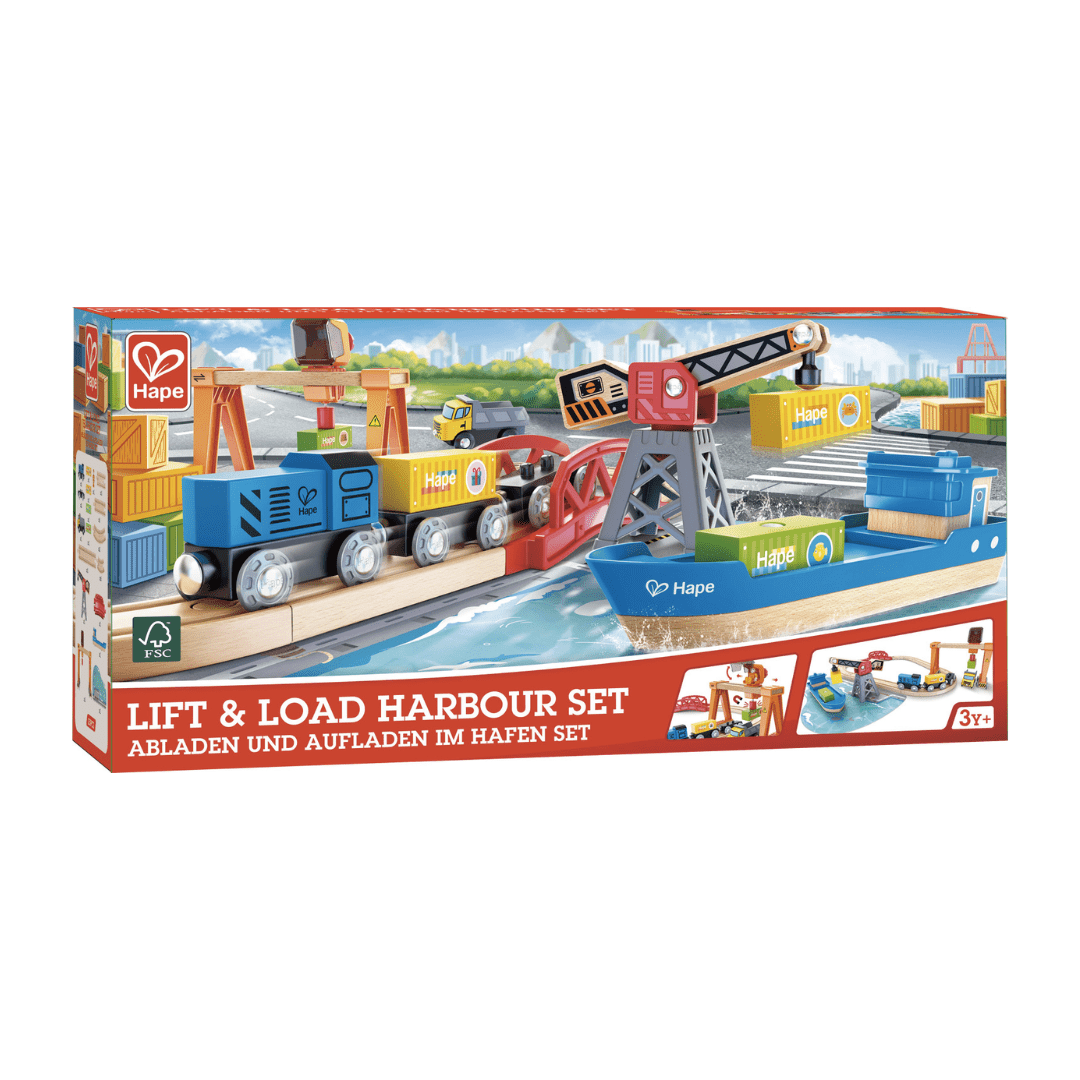 Hape-Life-And-Load-Harbour-Train-Set-In-Box-Naked-Baby-Eco-Boutique