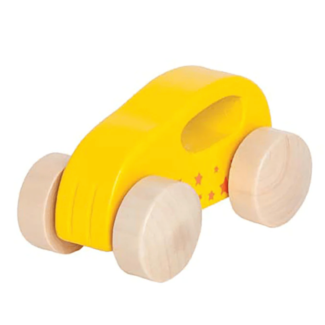Hape-Little-Auto-Wooden-Car-Yellow-Naked-Baby-Eco-Boutique