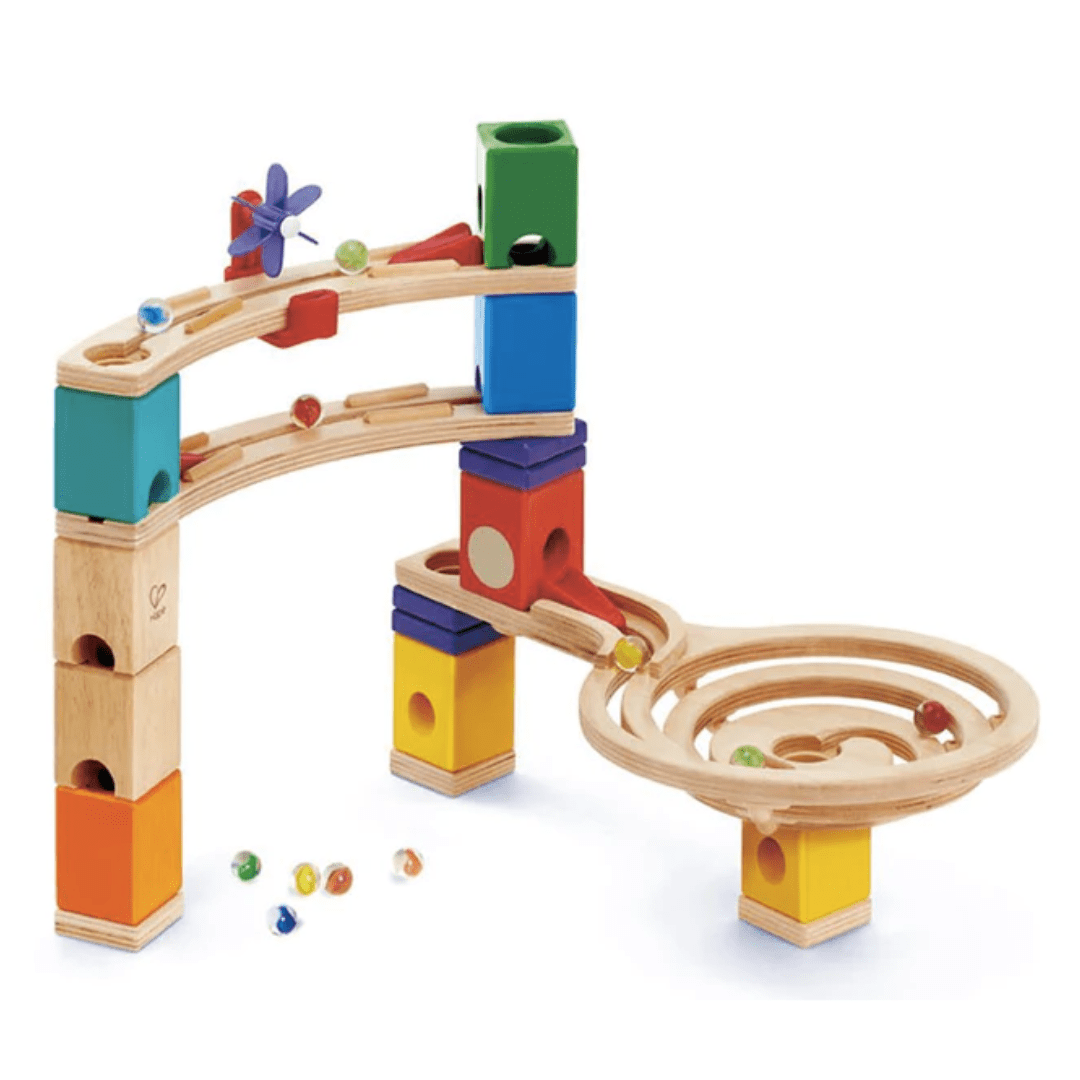 Hape-Quadrilla-Marble-Run-Race-To-The-Finish-Naked-Baby-Eco-Boutique