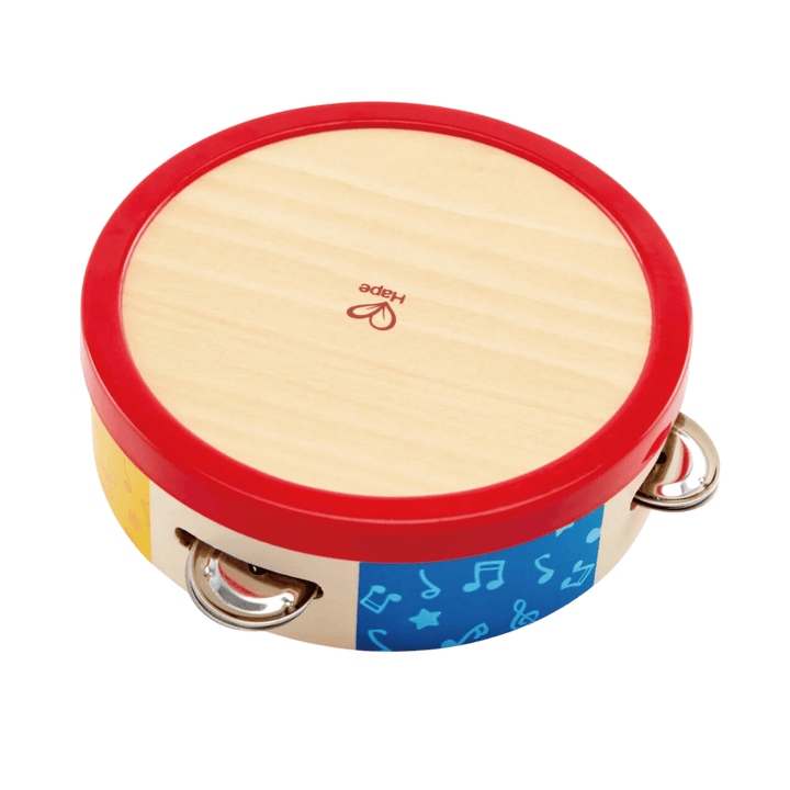 Hape Tap-Along Tambourine - Naked Baby Eco Boutique