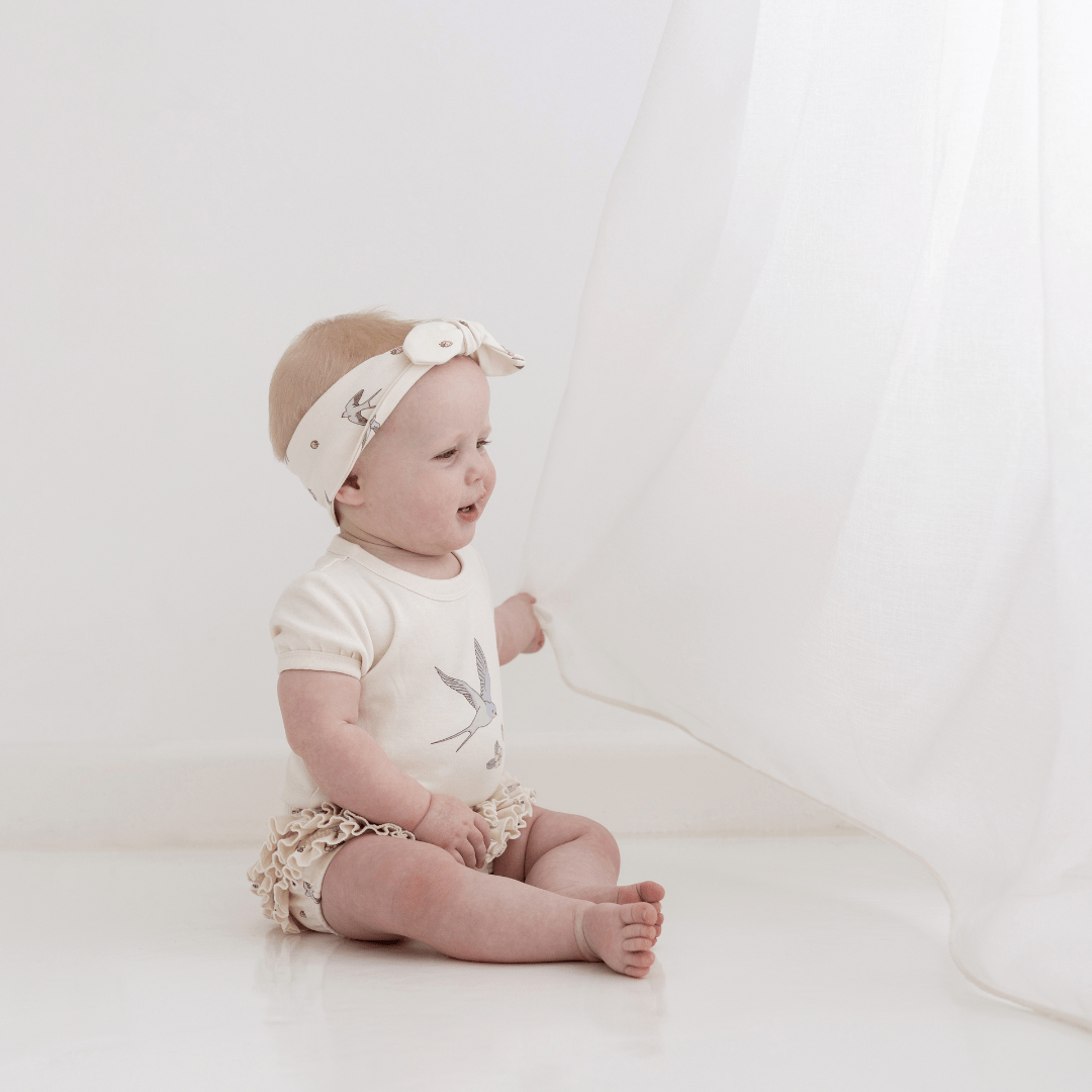 Aster & Oak Organic Cotton Print Top (Multiple Variants) - Naked Baby Eco Boutique