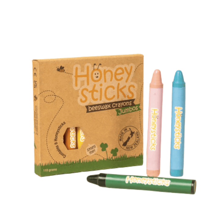 Honeysticks-Jumbo-Pacl-Beeswax-Crayons-8-Pack-In-Box-Nakded-Baby-Eco-Boutique