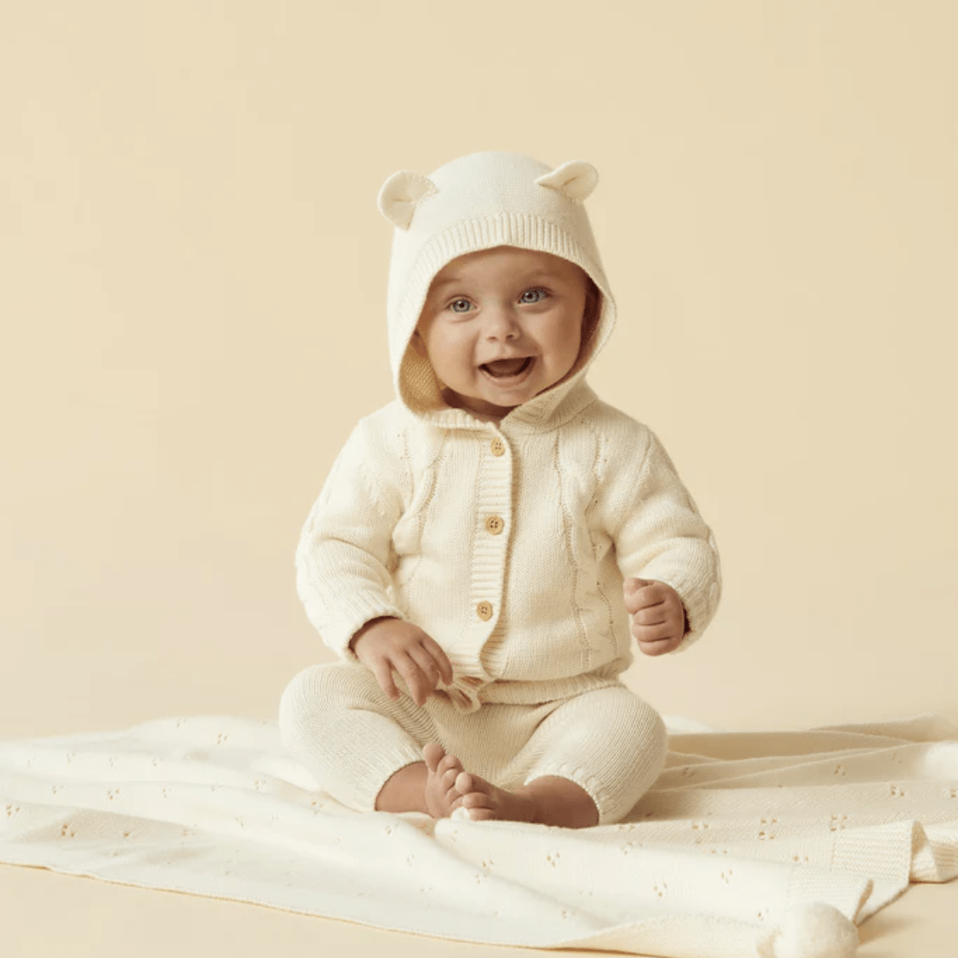 Little-Baby-Wearing-Wilson-And-Frenchy-Knitted-Cable-Jacket-Ecru-Naked-Baby-Eco-Boutique