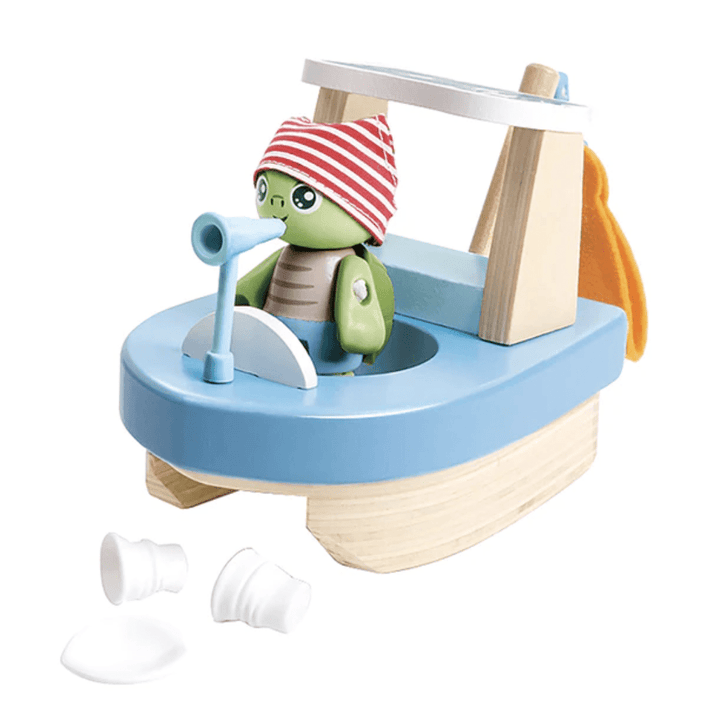 Little-Turtle-In-Rescue-Boat-In-Hape-Green-Planet-Ocean-Rescue-Beach-House-Naked-Baby-Eco-Boutique