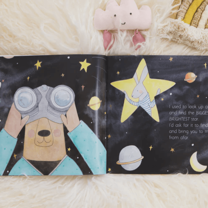 Looking-At-The-Stars-In-Olive-And-Page-Before-You-Were-Here-Book-Naked-Baby-Eco-Boutique