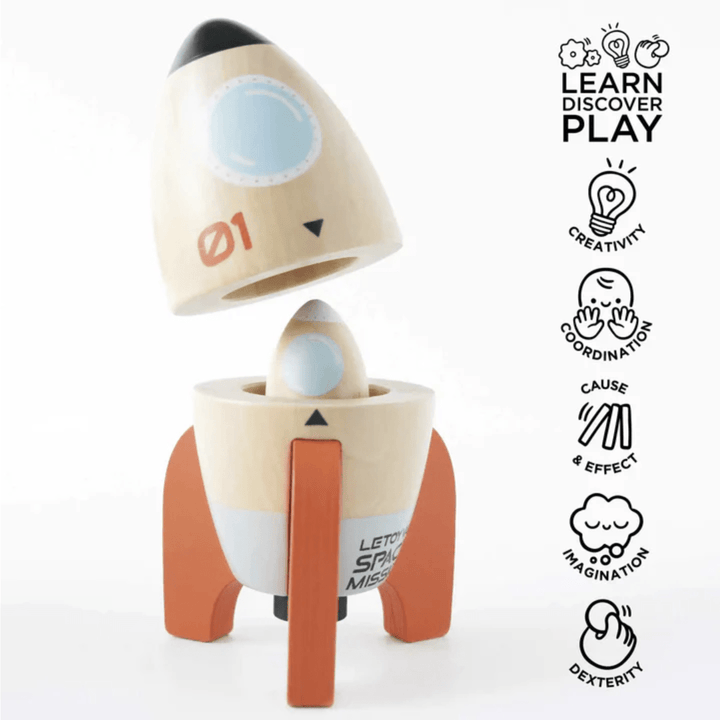A Le Toy Van Rocket Duo for imaginative play.