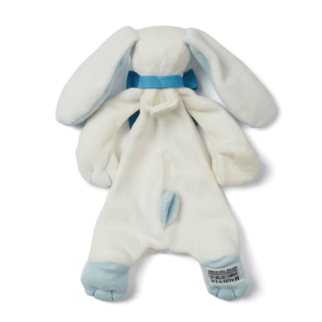 Maud-N-Lil-Organic-Bunny-Comforter-Blue-Back-View-Naked-Baby-Eco-Boutique