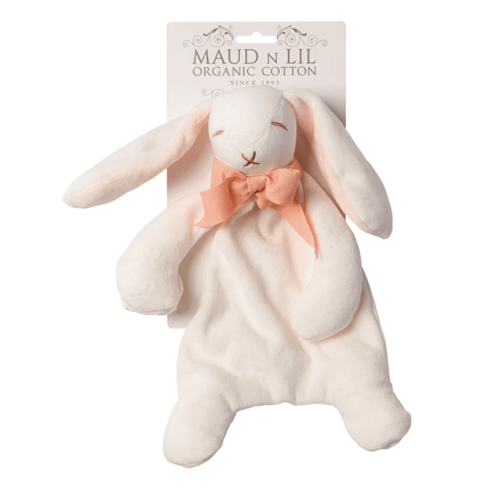 A Maud N Lil Organic Bunny Comforter.