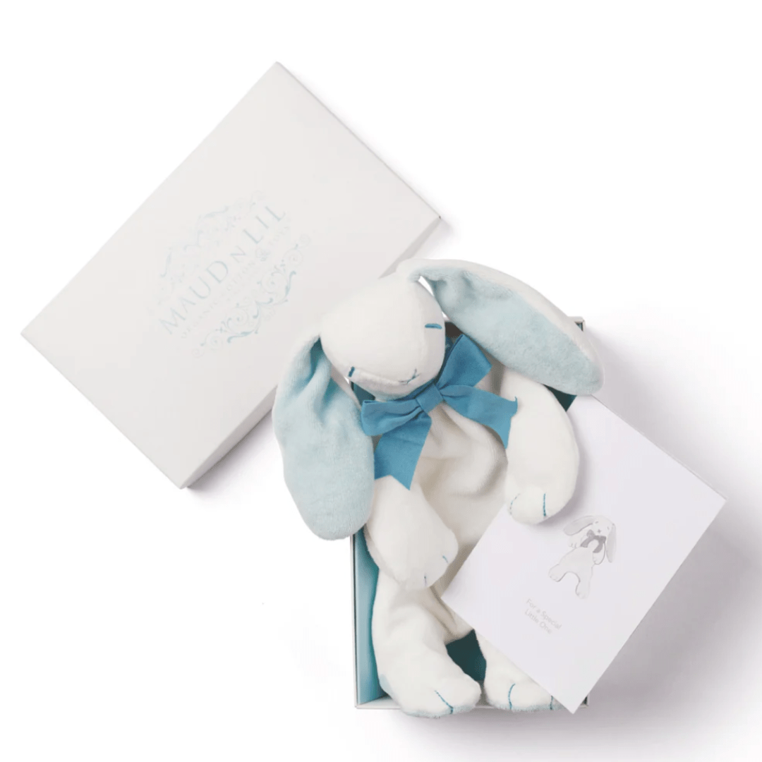 Maud-N-Lil-Organic-Bunny-Comforter-Gift-Boxed-with-Card-Blue-Naked-Baby-Eco-Boutique