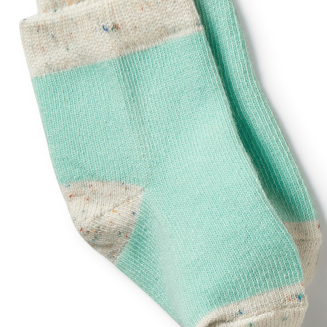 Mint-Green-Socks-In-Wilson-And-Frenchy-Organic-Baby-Socks-3-Pack-Mint-Green-Cactus-Smoke-Blue-Naked-Baby-Eco-Boutique