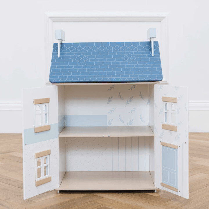 Open-Doors-Showing-Inside-Of-Le-Toy-Van-Sky-Dollhouse-Naked-Baby-Eco-Boutique