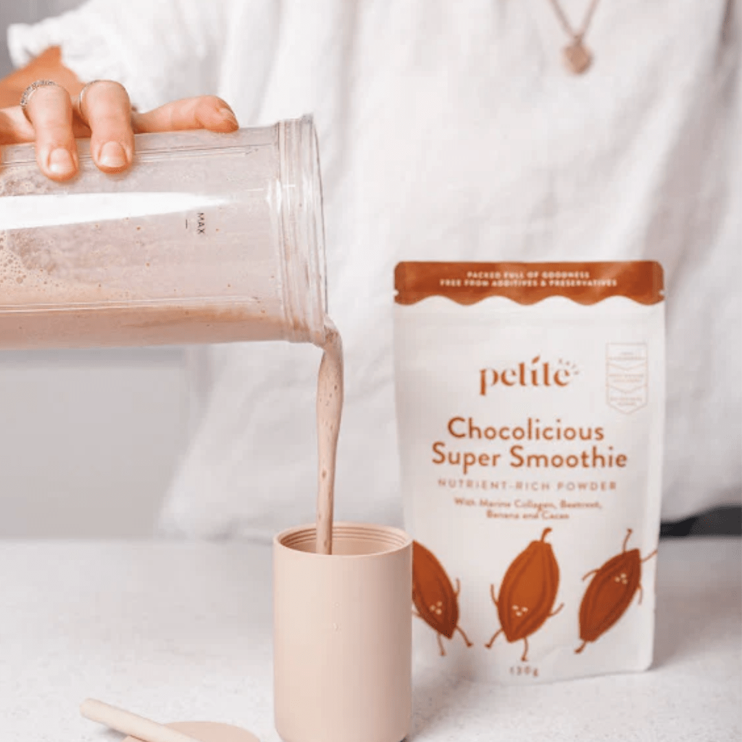 Petite-Eats-Chocolicious-Smoothie-Mix-With-Smoothie-Cup-Naked-Baby-Eco-Boutique