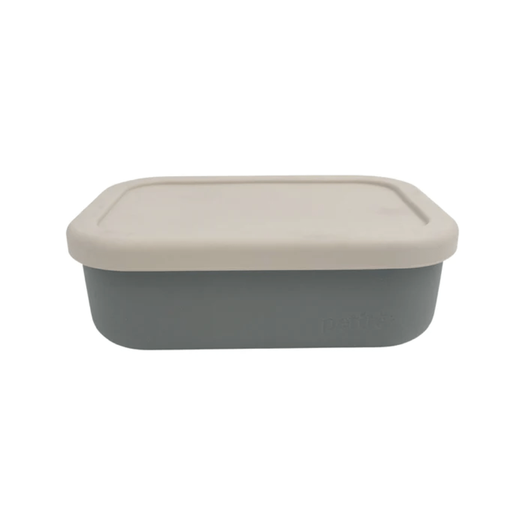 Petite-Eats-Silicone-Mini-Bento-Lunchbox-Sage-Sand-Naked-Baby-Eco-Boutique