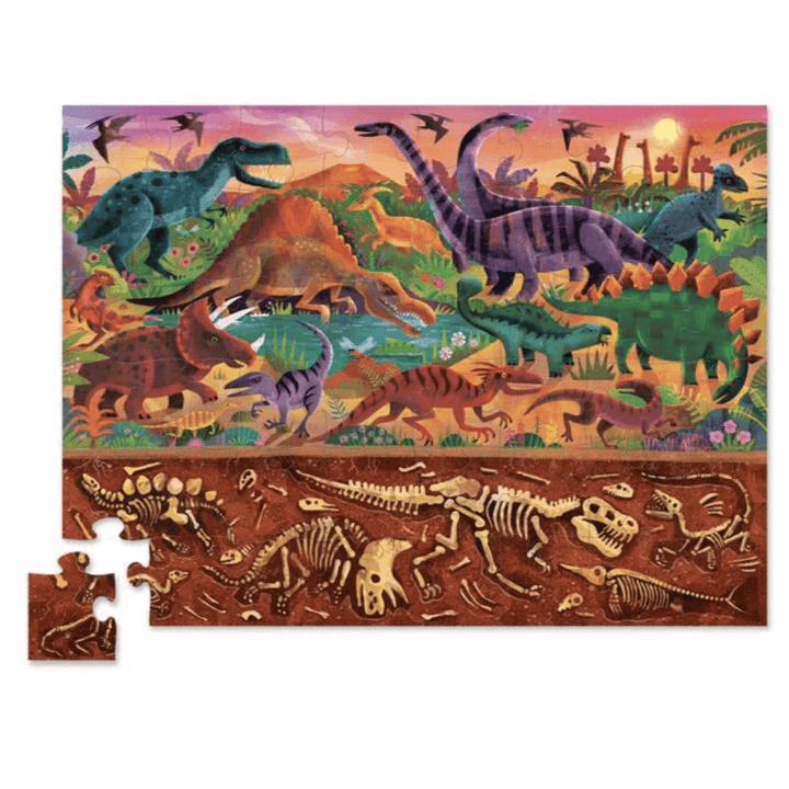 Crocodile Creek 48-Piece Floor Puzzle - Opposites (Multiple Variants) - Naked Baby Eco Boutique