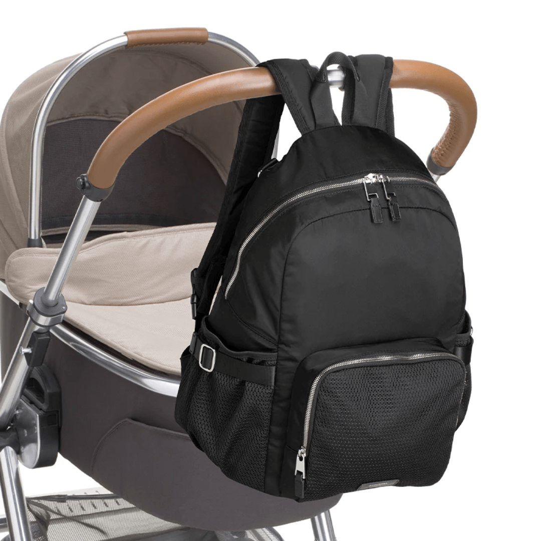 Storksak-Eco-Hero-Nappy-Backpack-On-Stroller-Naked-Baby-Eco-Boutique