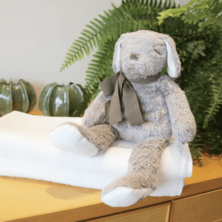 Styled-Image-Of-Maud-N-Lil-Organic-Fluffy-Puppy-Soft-Toy-Naked-Baby-Eco-Boutique