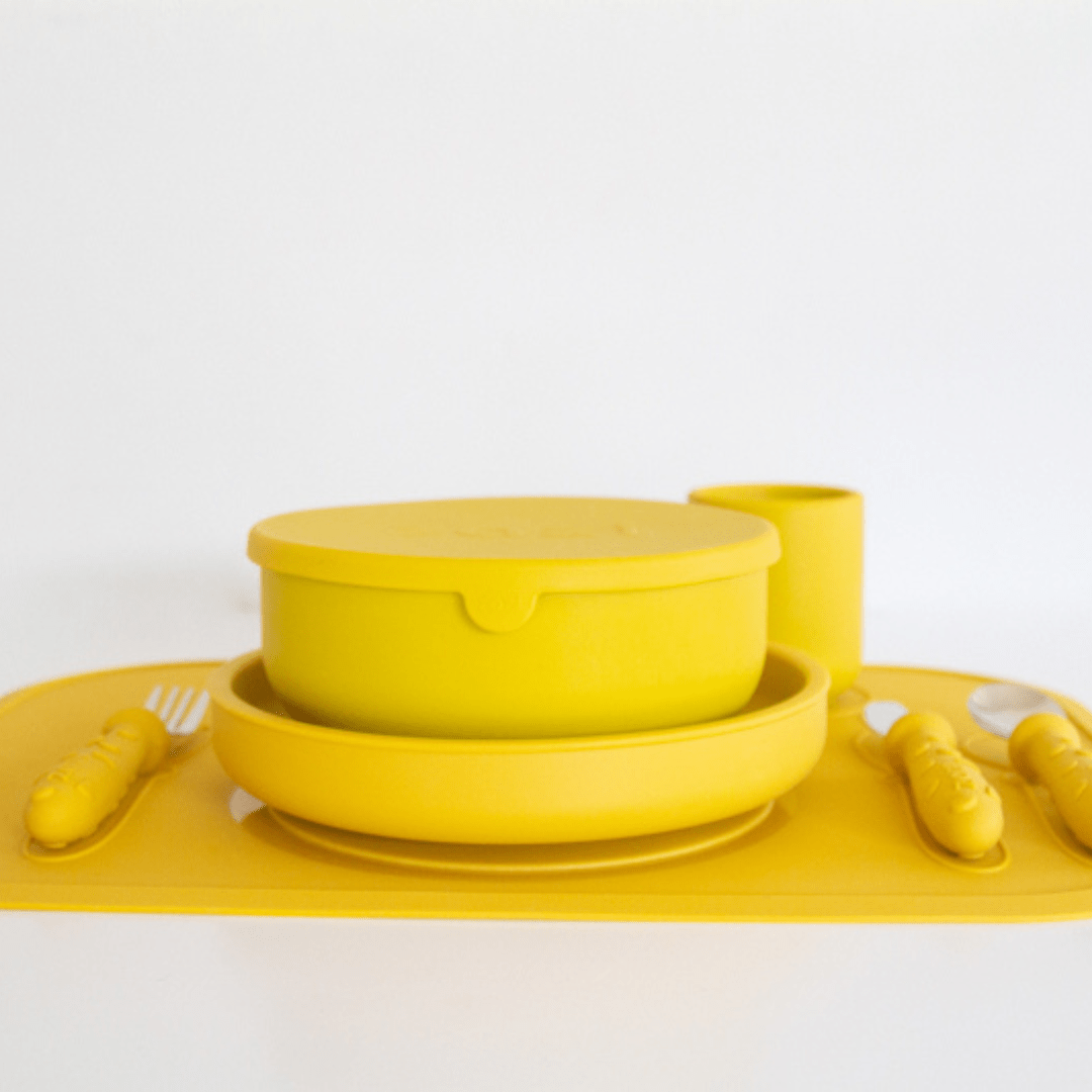 Styled-Image-Of-Zazi-Clever-Plate-With-Lid-Yolk-Naked-Baby-Eco-Boutique