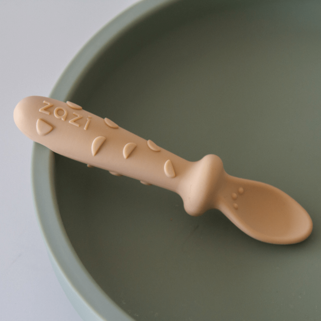 Styled-Image-On-Plate-Zazi-Clever-Spoons-Yolk-Naked-Baby-Eco-Boutique