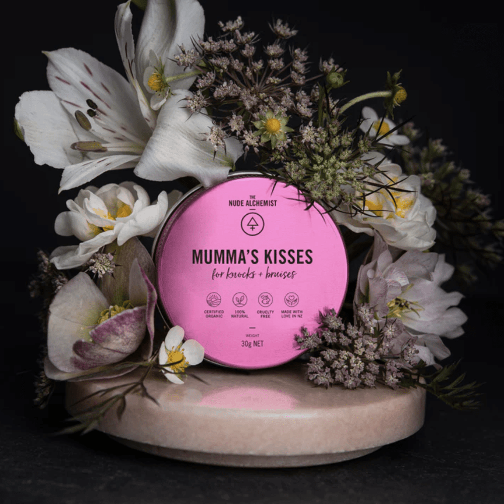 For Knocks & Bruises The Nude Alchemist Mumma's Kisses - SHORT DATED - Naked Baby Eco Boutique