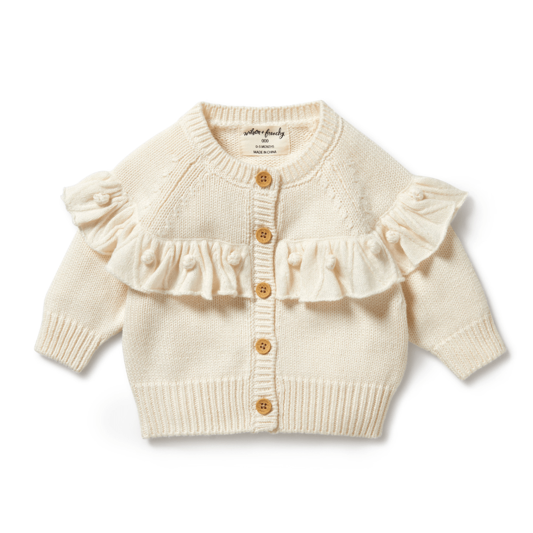 Wilson-And-Frenchy-Knitted-Ruffle-Cardigan-Ecru-Naked-Baby-Eco-Boutique