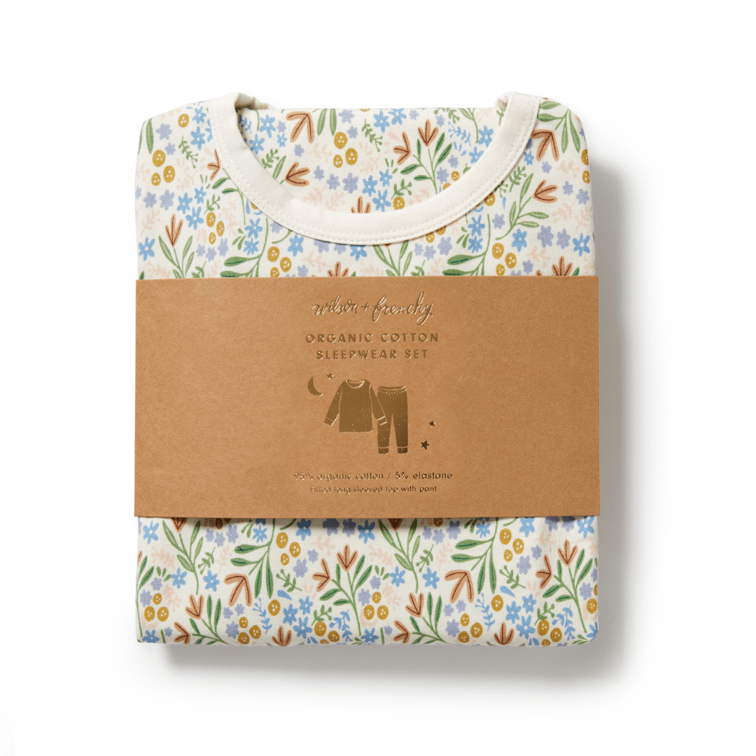 Wilson-And-Frenchy-Organic-Long-Sleeved-Pyjamas-Tinker-Floral-In-Packaging-Naked-Baby-Eco-Boutique