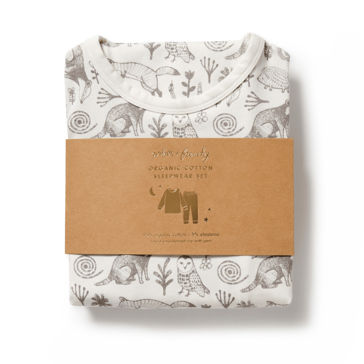 Wilson-And-Frenchy-Organic-Long-Sleeved-Pyjamas-Tribal-Woods-In-Packaging-Naked-Baby-Eco-Boutique