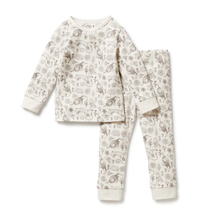 Wilson-And-Frenchy-Organic-Long-Sleeved-Pyjamas-Tribal-Woods-Naked-Baby-Eco-Boutique