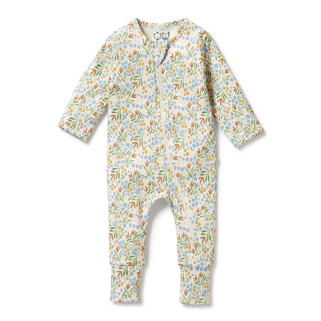 Wilson-And-Frenchy-Organic-Pyjamas-Tinker-Floral-Naked-Baby-Eco-Boutique