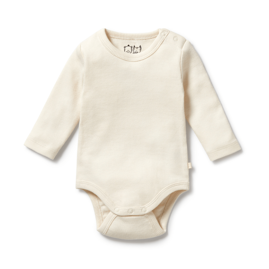 Wilson-And-Frenchy-Organic-Rib-Long-Sleeved-Onesie-Ecru-Naked-Baby-Eco-Boutique