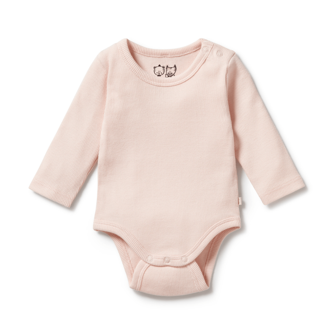 Wilson-And-Frenchy-Organic-Rib-Long-Sleeved-Onesie-Pink-Naked-Baby-Eco-Boutique