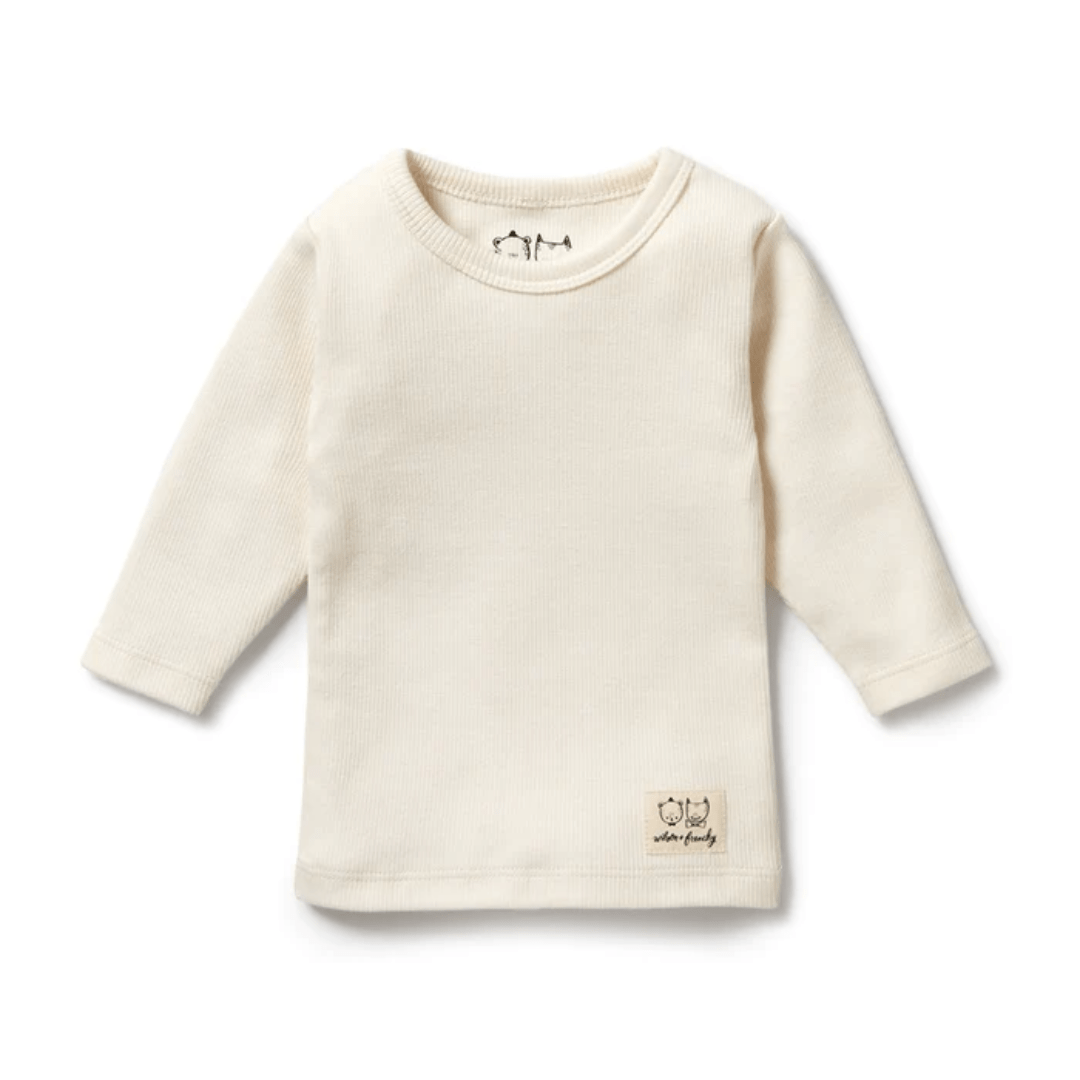 Wilson-And-Frenchy-Organic-Rib-Long-Sleeved-Top-Ecru-Naked-Baby-Eco-Boutique