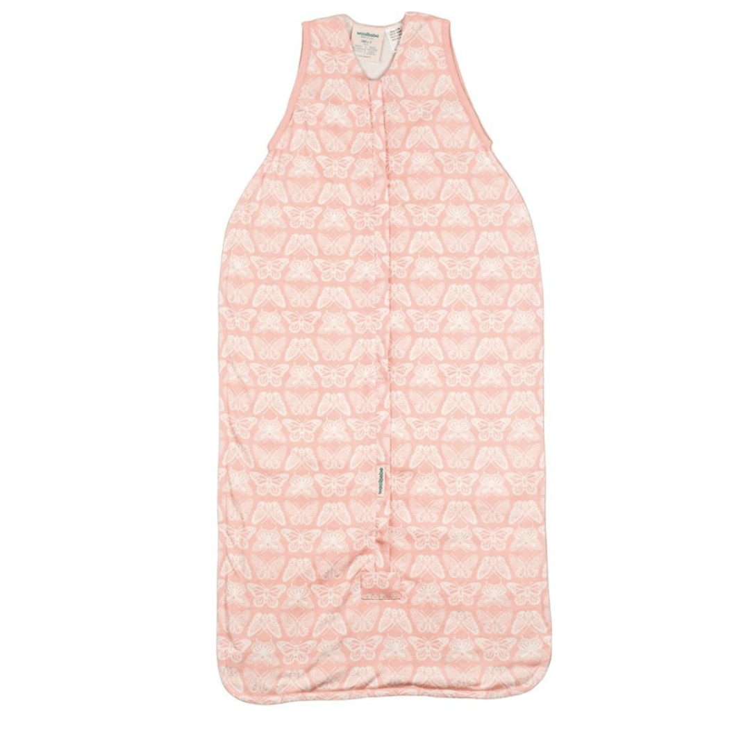 Blossom Monarch Woolbabe 3-Seasons Organic Cotton + Merino Sleeping Bag (Multiple Variants) - Naked Baby Eco Boutique
