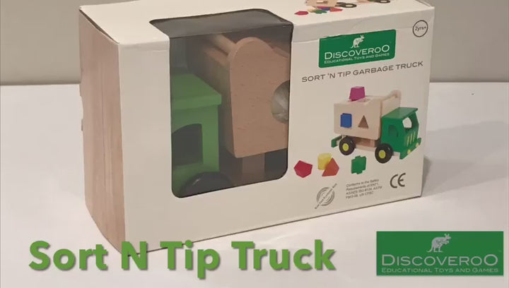 Video-Of-Child-Playing-With-Discoveroo-Sort-And-Tip-Garbage-Truck-Naked-Baby-Eco-Boutique
