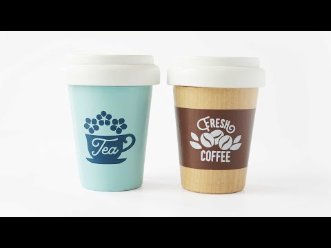 Le Toy Van Eco Cups - Tea & Coffee