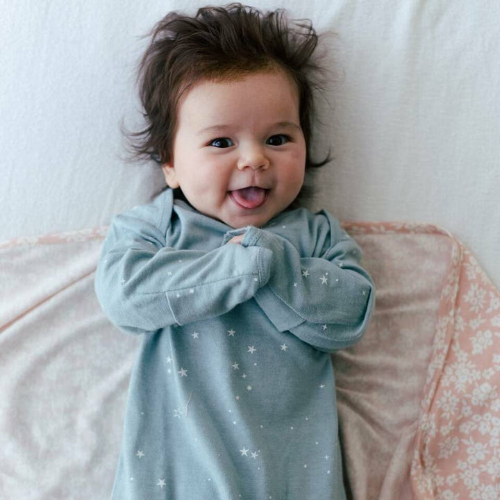 Woolbabe Merino & Organic Cotton Sleeping Gown (Multiple Variants) - Naked Baby Eco Boutique