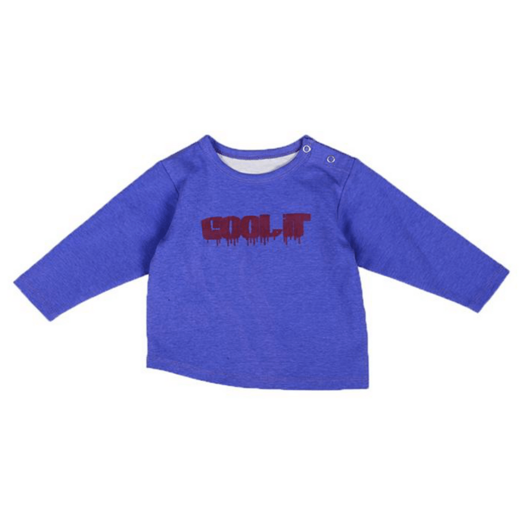 An Anarkid Magic Colour Change Long Sleeve T-Shirt with the words 'I love you' on it.
