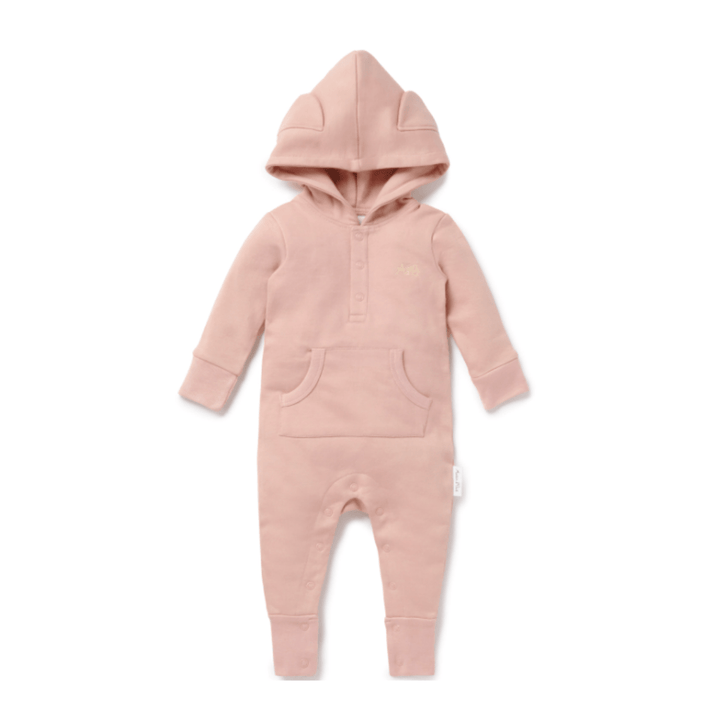 Aster-And-Oak-Organic-Cotton-Bear-Romper-Pink-Naked-Baby-Eco-Boutique