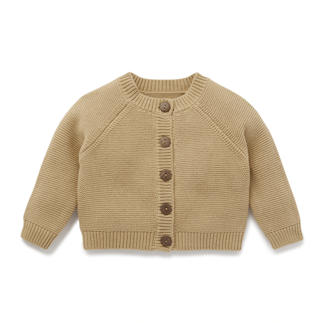 Aster-And-Oak-Organic-Cotton-Chunky-Knit-Cardigan-Taupe-Naked-Baby-Eco-Boutique