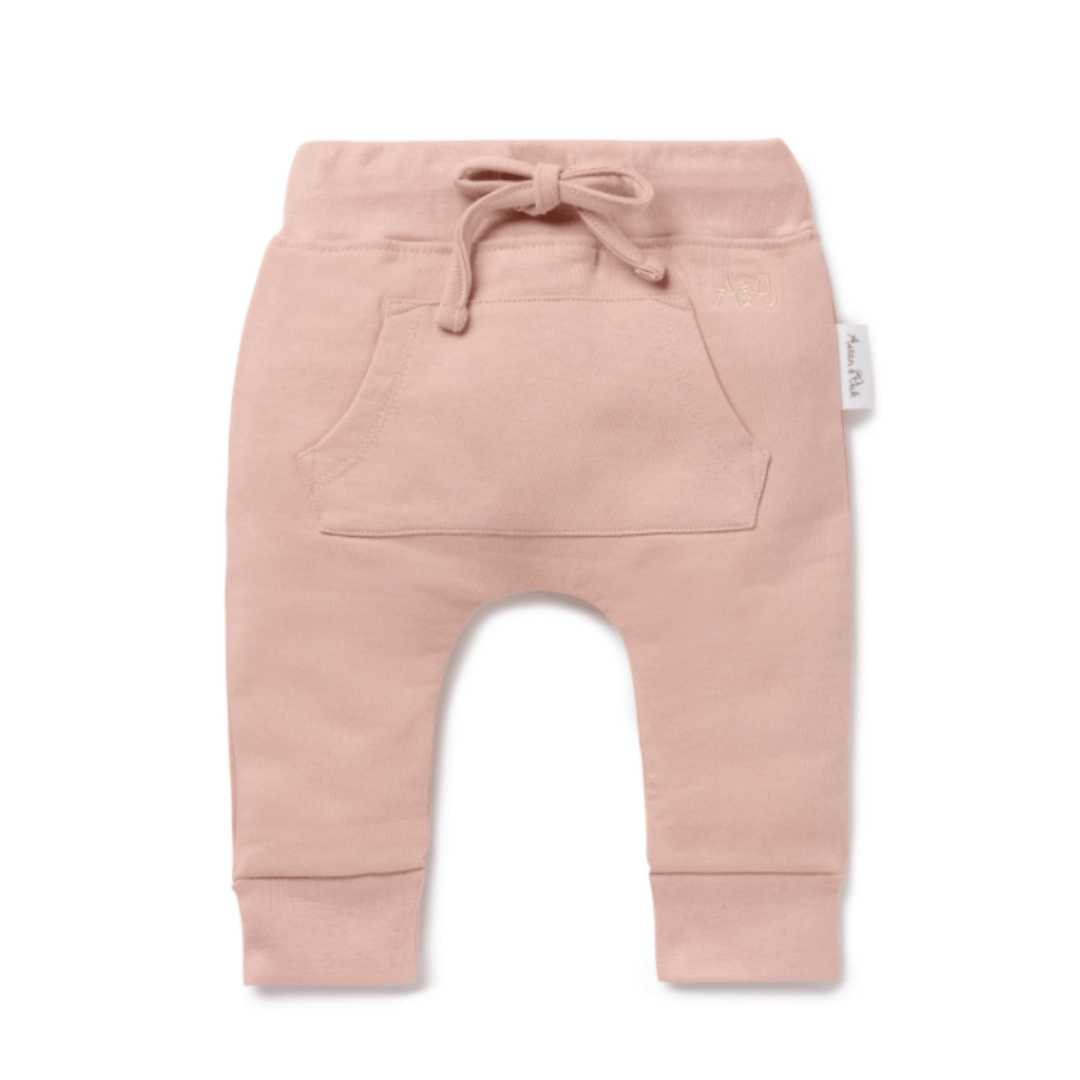 Aster-And-Oak-Organic-Cotton-Jogger-Pants-Rose-Naked-Baby-Eco-Boutique