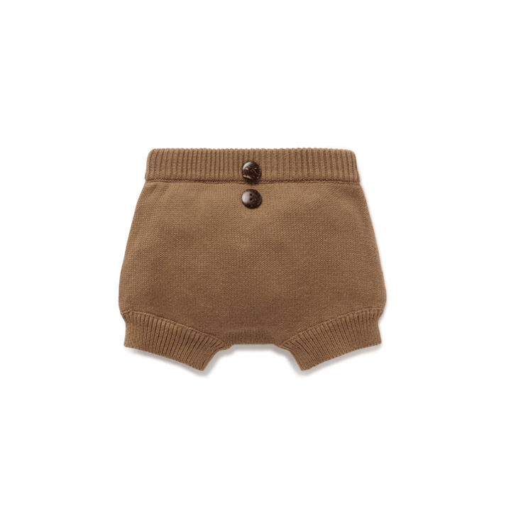 Aster-And-Oak-Organic-Cotton-Knit-Shorts-Brown-Naked-Baby-Eco-Boutique