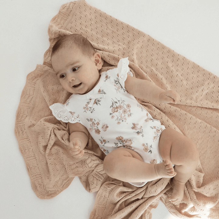 Aster-And-Oak-Organic-Cotton-Primrose-Lace-Onesie-On-Baby-Naked-Baby-Eco-Boutique