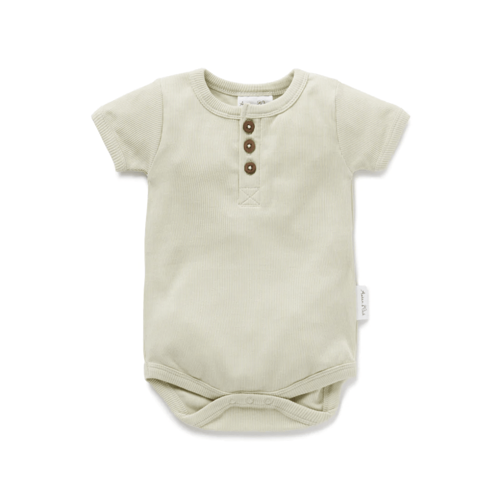 Aster-And-Oak-Organic-Cotton-Rib-Henley-Onesie-Dewkist-On-Baby-Naked-Baby-Eco-Boutique