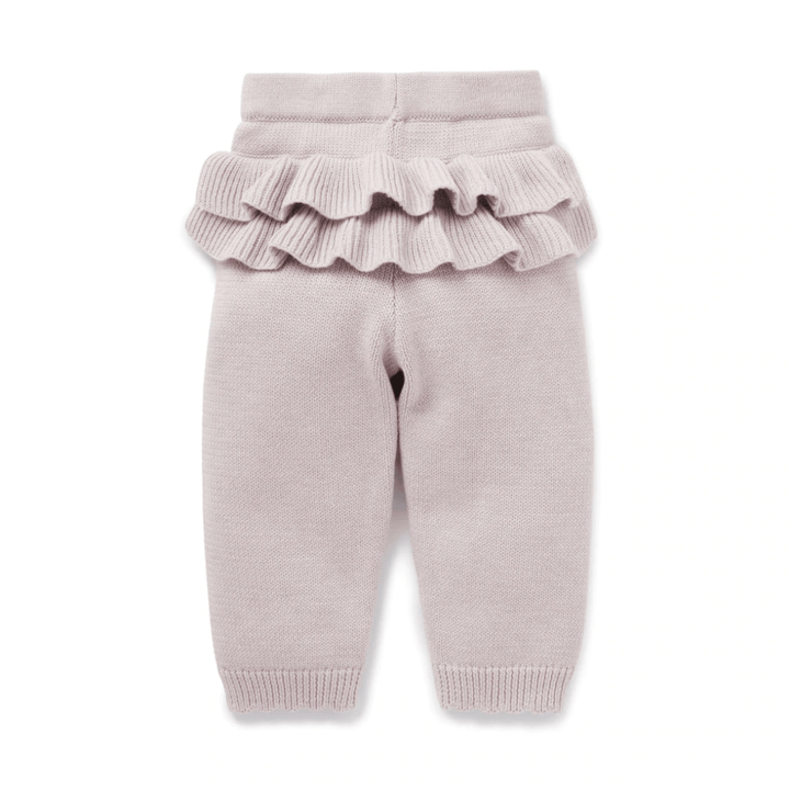 Aster-And-Oak-Organic-Knit-Leggings-Violet-Back-Of-Leggings-Naked-Baby-Eco-Boutique