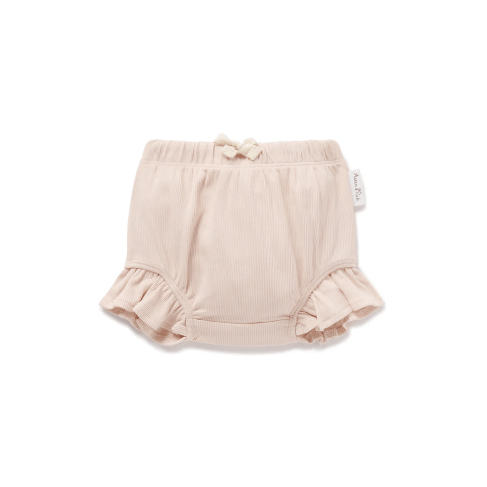 Aster-And-Oak-Organic-Rib-Ruffle-Bloomers-Peach-Rib-Naked-Baby-Eco-Boutique