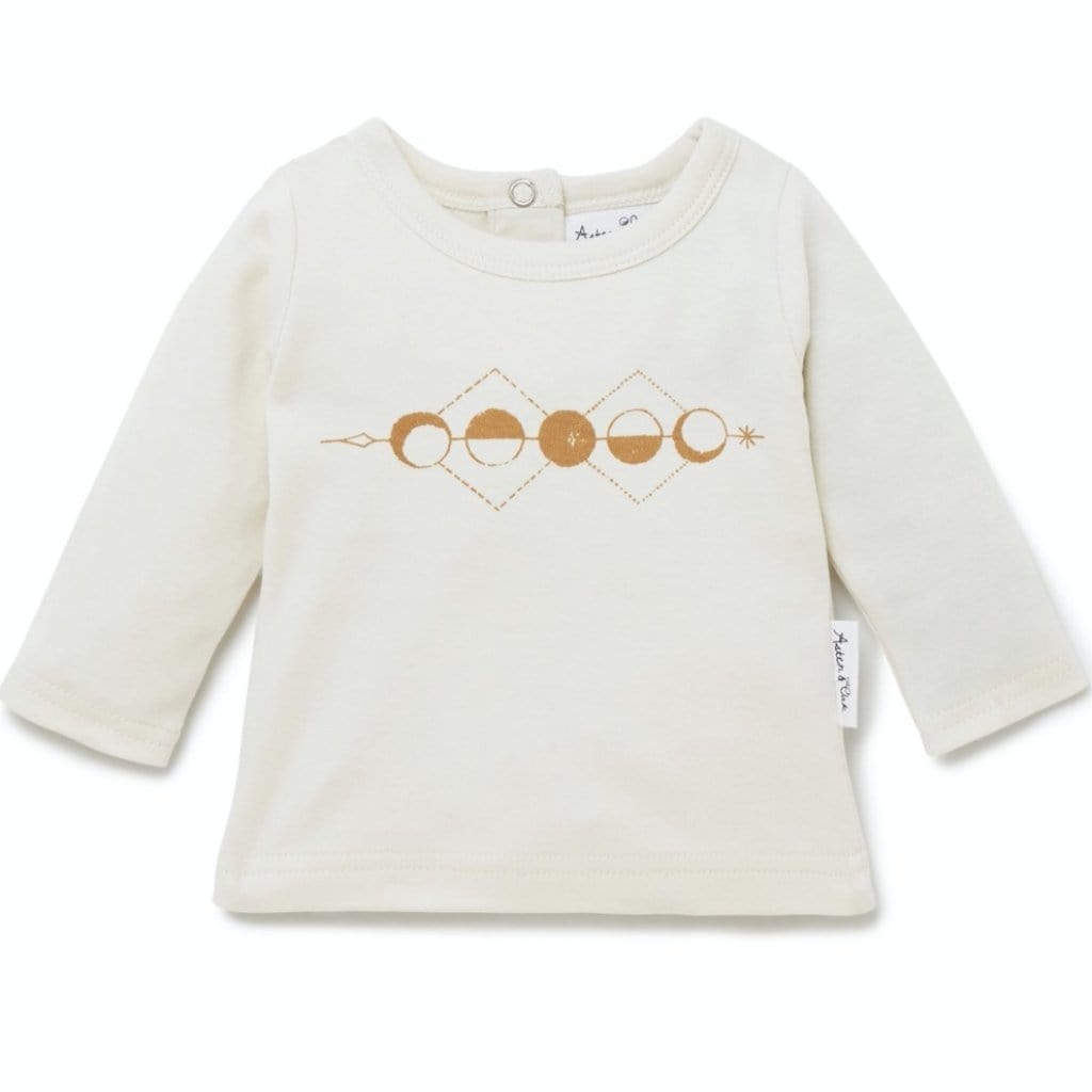 Aster-and-Oak-Long-Sleeve-Tee-Moon-Phases-Naked-Baby-Eco-Boutique