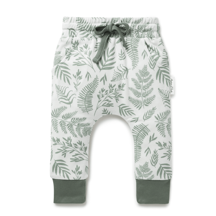 Aster-and-Oak-Organic-Cotton-Harem-Pants-Fern-Naked-Baby-Eco-Boutique