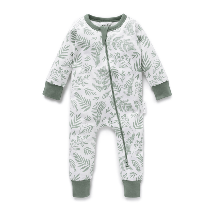 Aster-and-Oak-Organic-Cotton-Long-Sleeved-Zip-Romper-Fern-Naked-Baby-Eco-Boutique