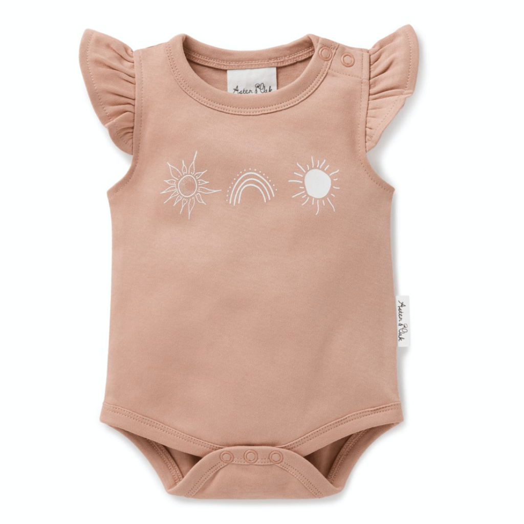 Aster-and-Oak-Organic-Rainbow-Sun-Flutter-Onesie-Naked-Baby-Eco-Boutique